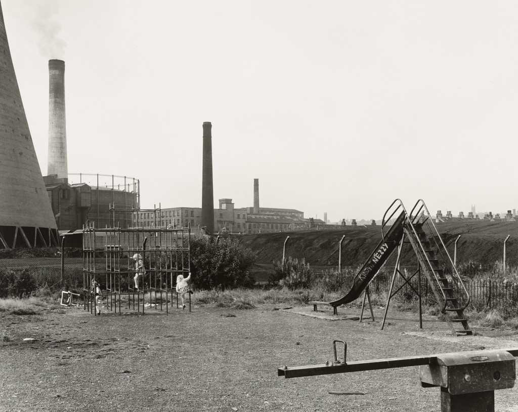 Playground, Huddersfield, Yorkshire, Chris Killip, 1974