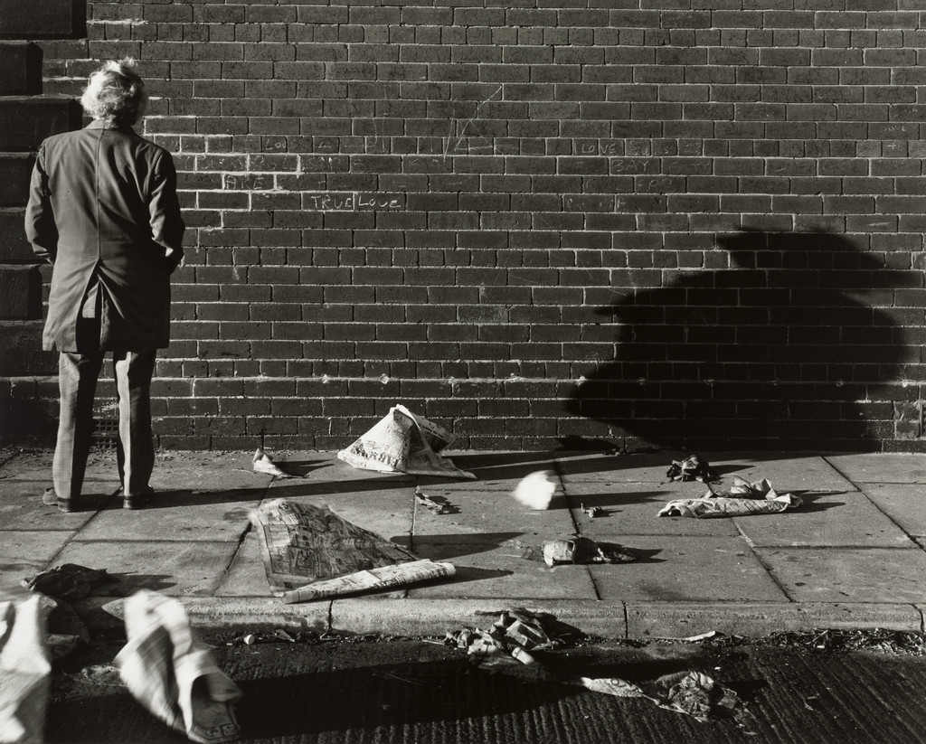 True Love Wall, Gateshead Town Centre, Tyneside, Chris Killip, 1975