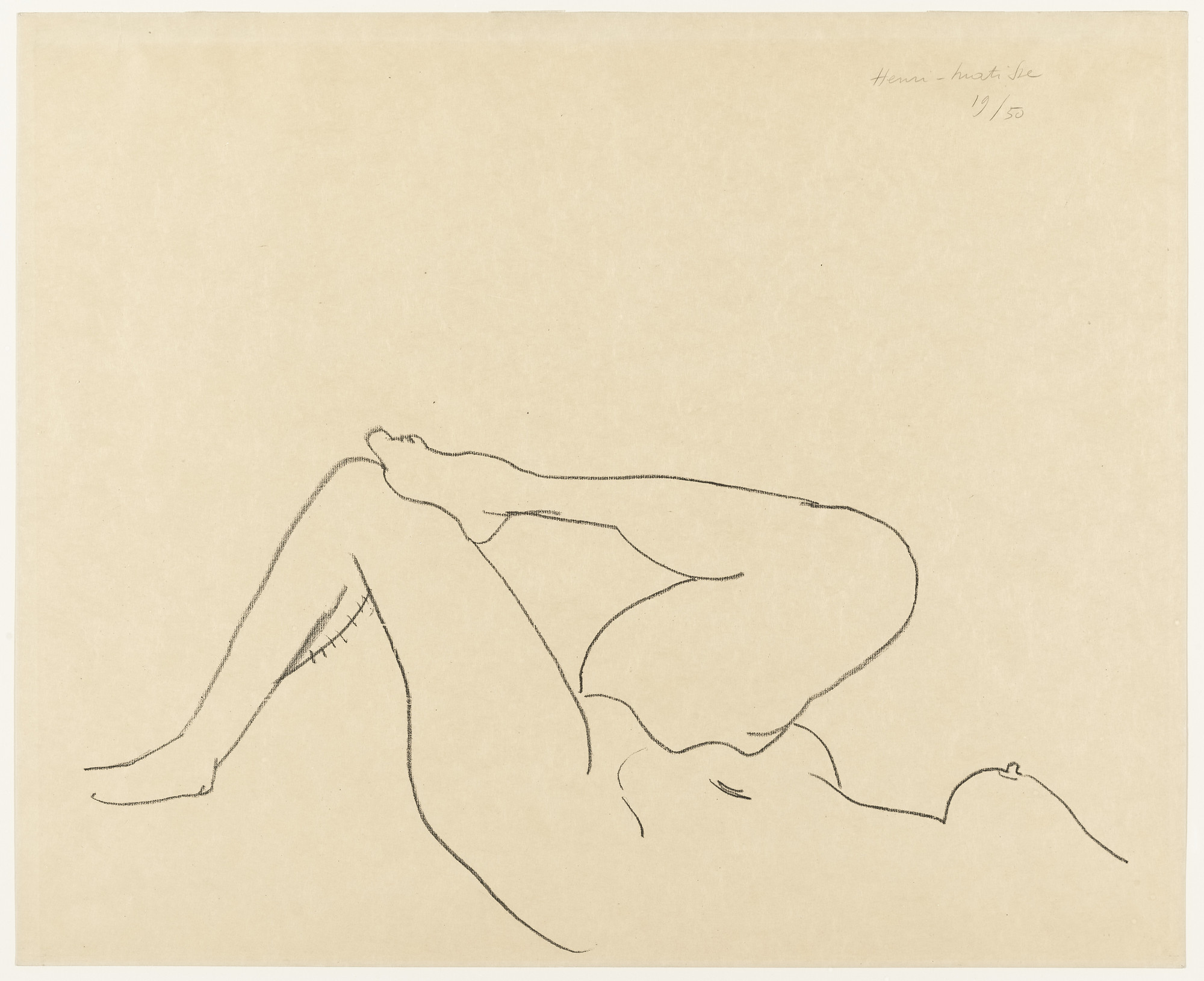 Henri Matisse. Study of Legs (Étude de jambes)