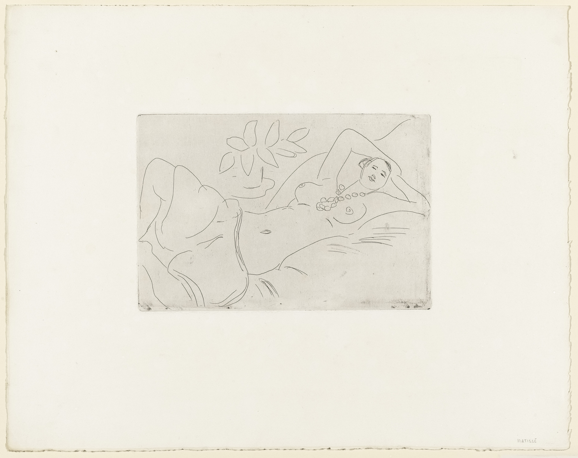 Henri Matisse. Reclining Odalisque (Odalisque couchée)