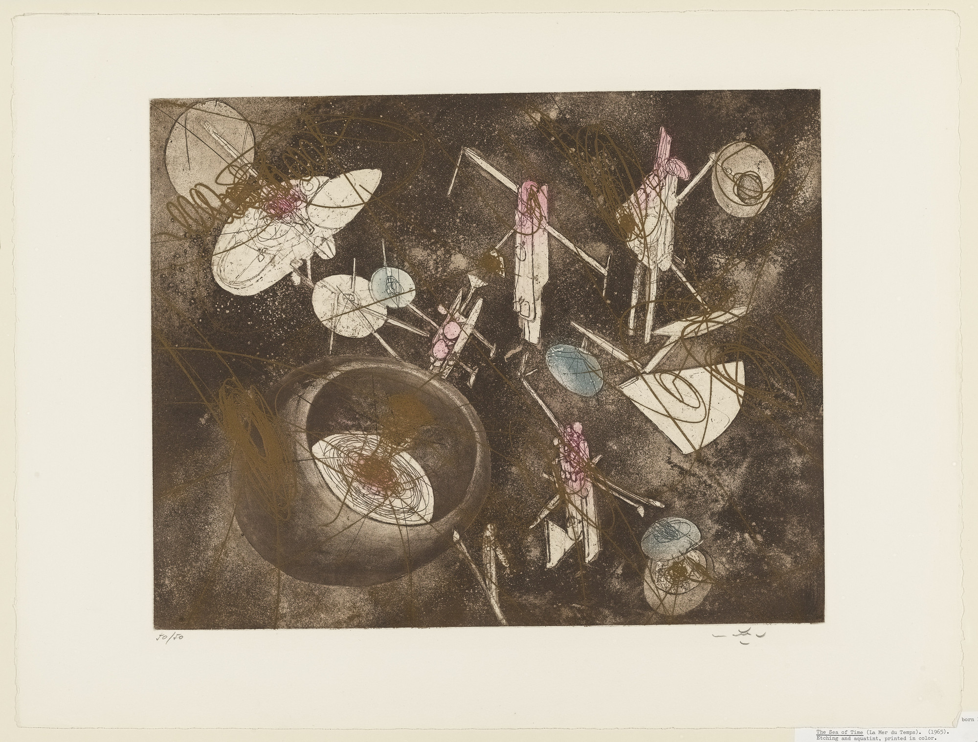 Roberto Matta. The Sea of Time (El Mar del Tiempo)