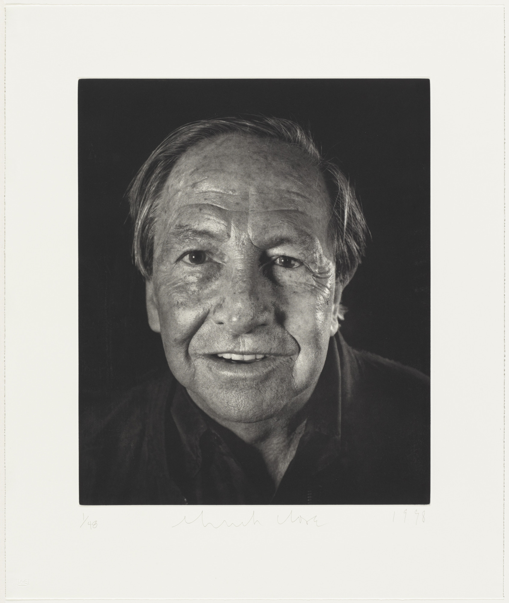 Chuck Close. Robert