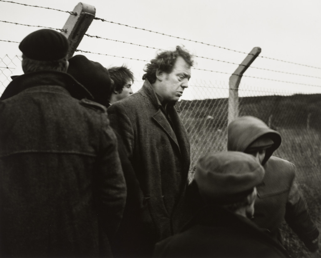Brian at the Fence, Lynemouth, Northumberland, Chris Killip, 1983
