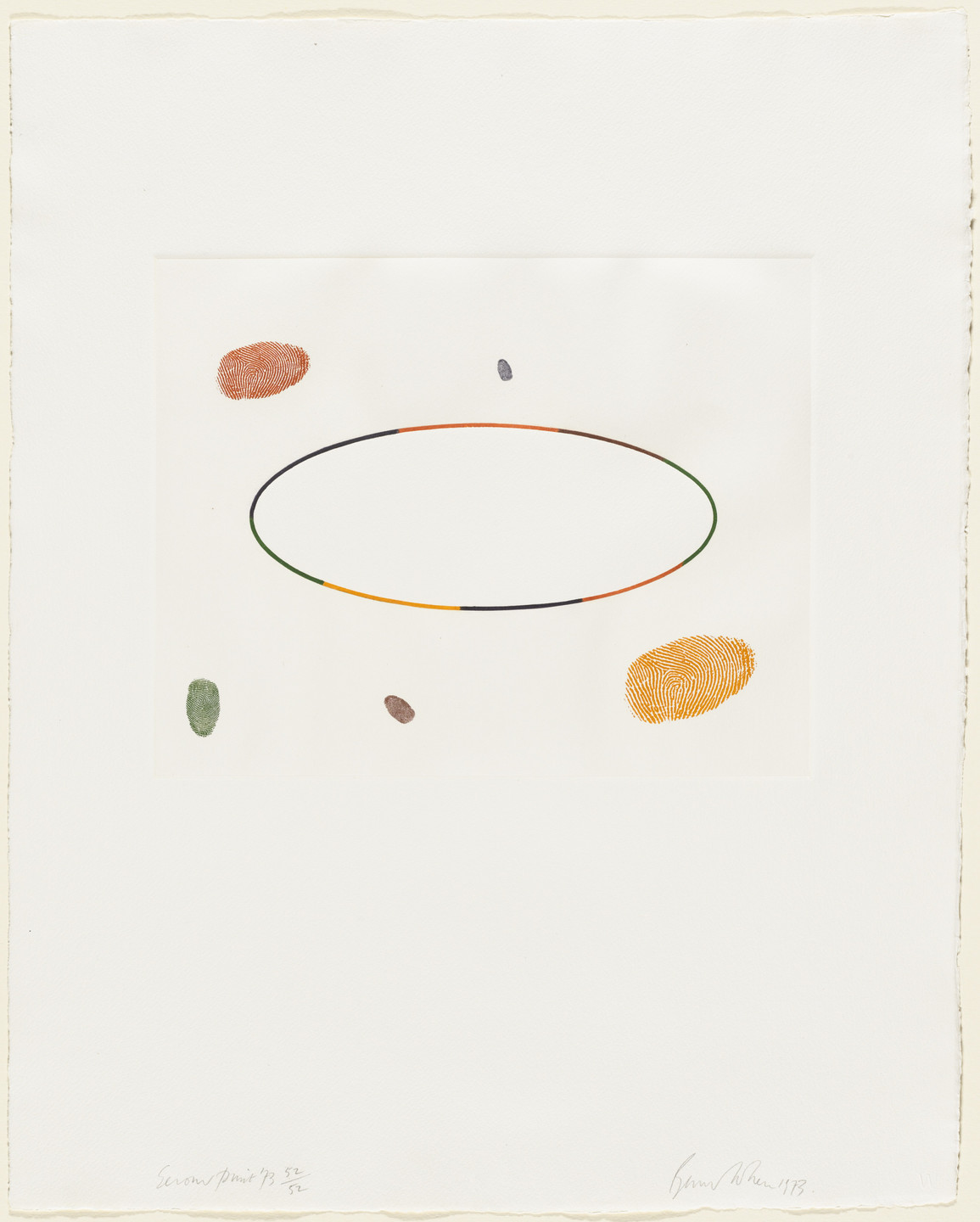 Bernard Cohen. Second Print. 1973