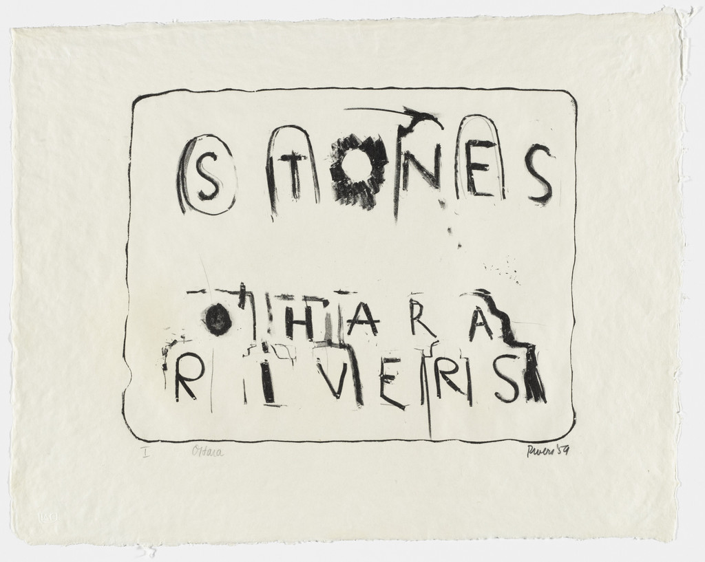 Title page from Stones