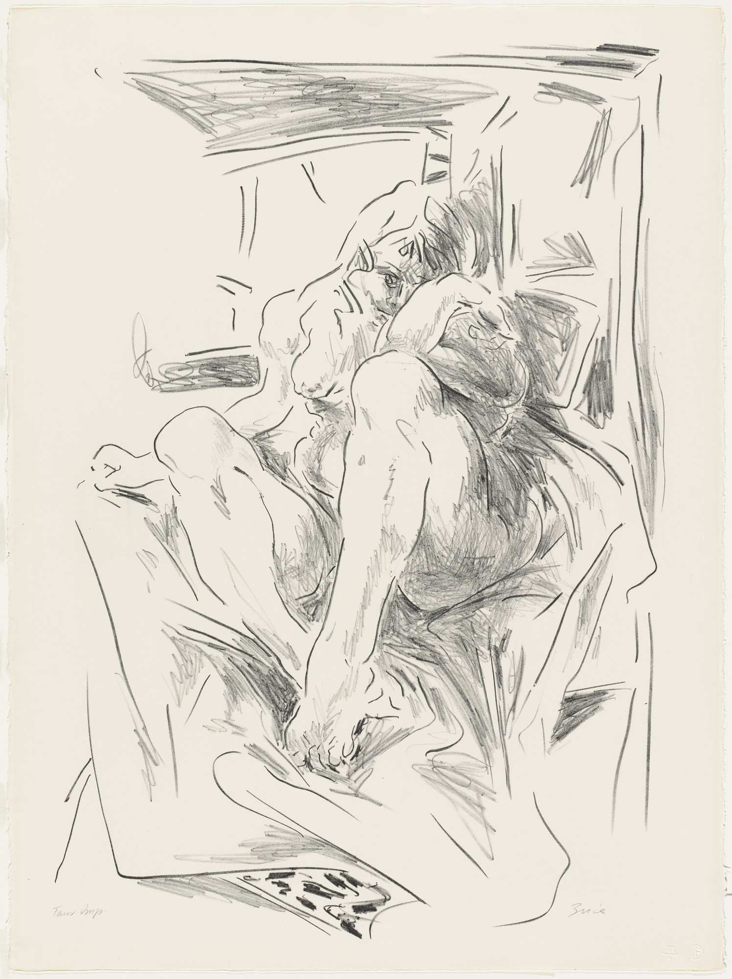 William Brice. Sitting Figure