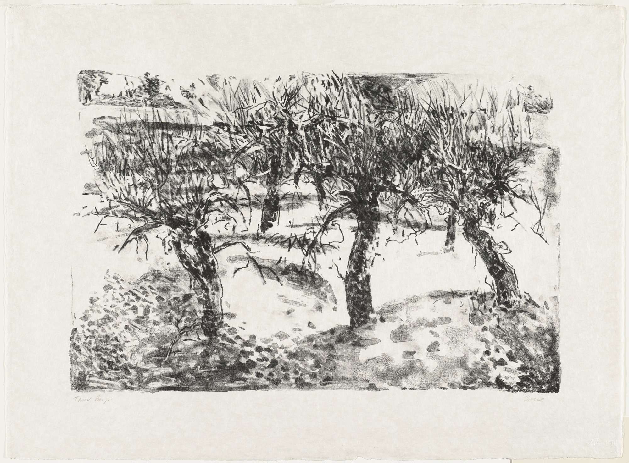 William Brice. Winter Orchard