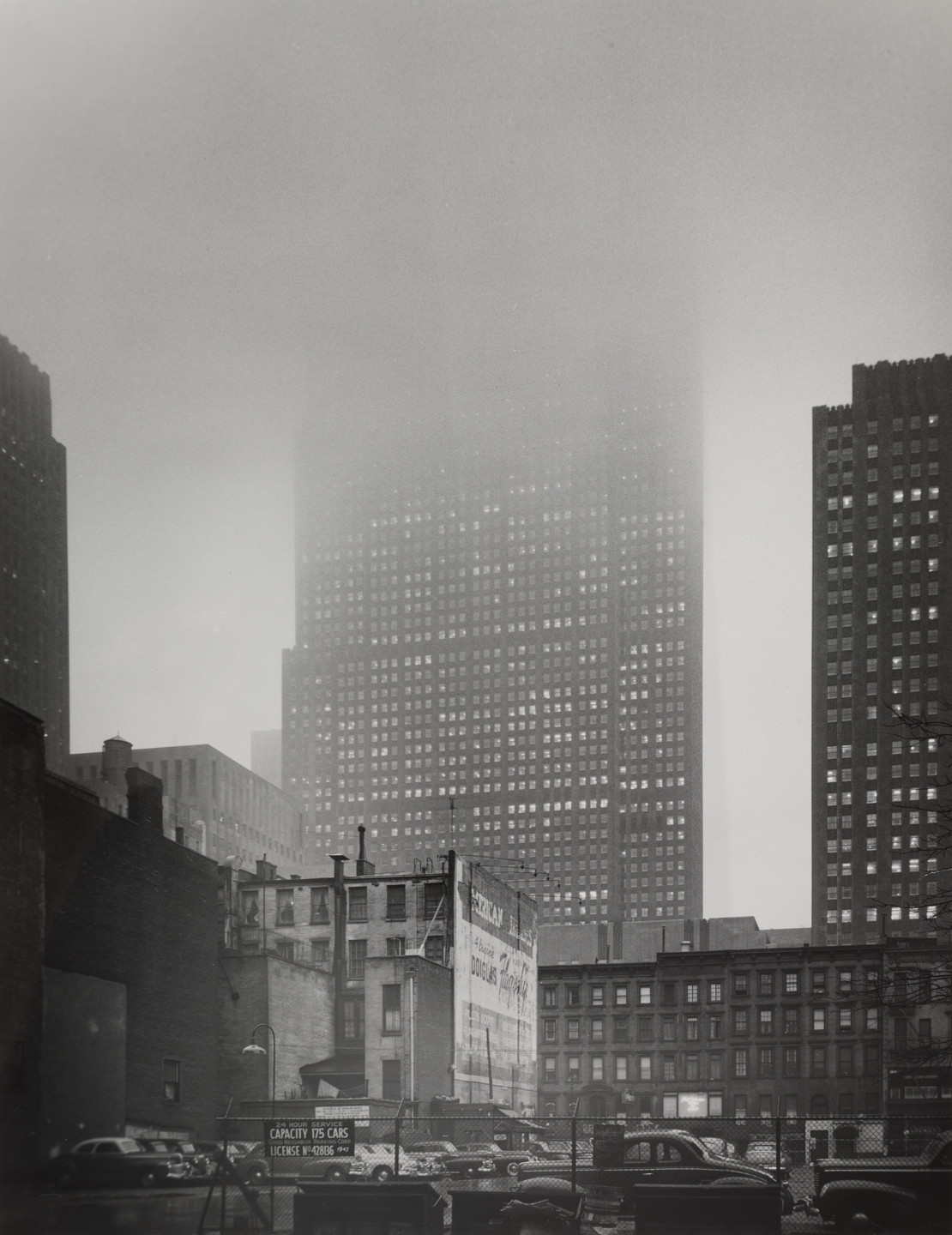 Andreas Feininger. The RCA Building on a Rainy Day. 1941