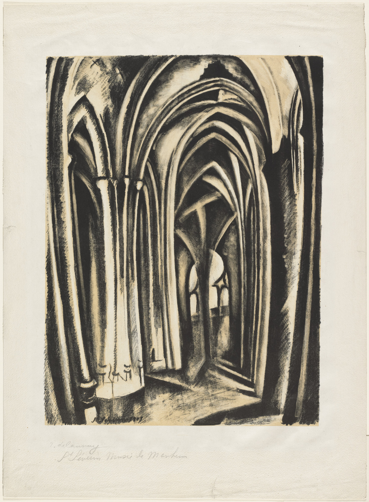 Robert Delaunay. Saint-Séverin