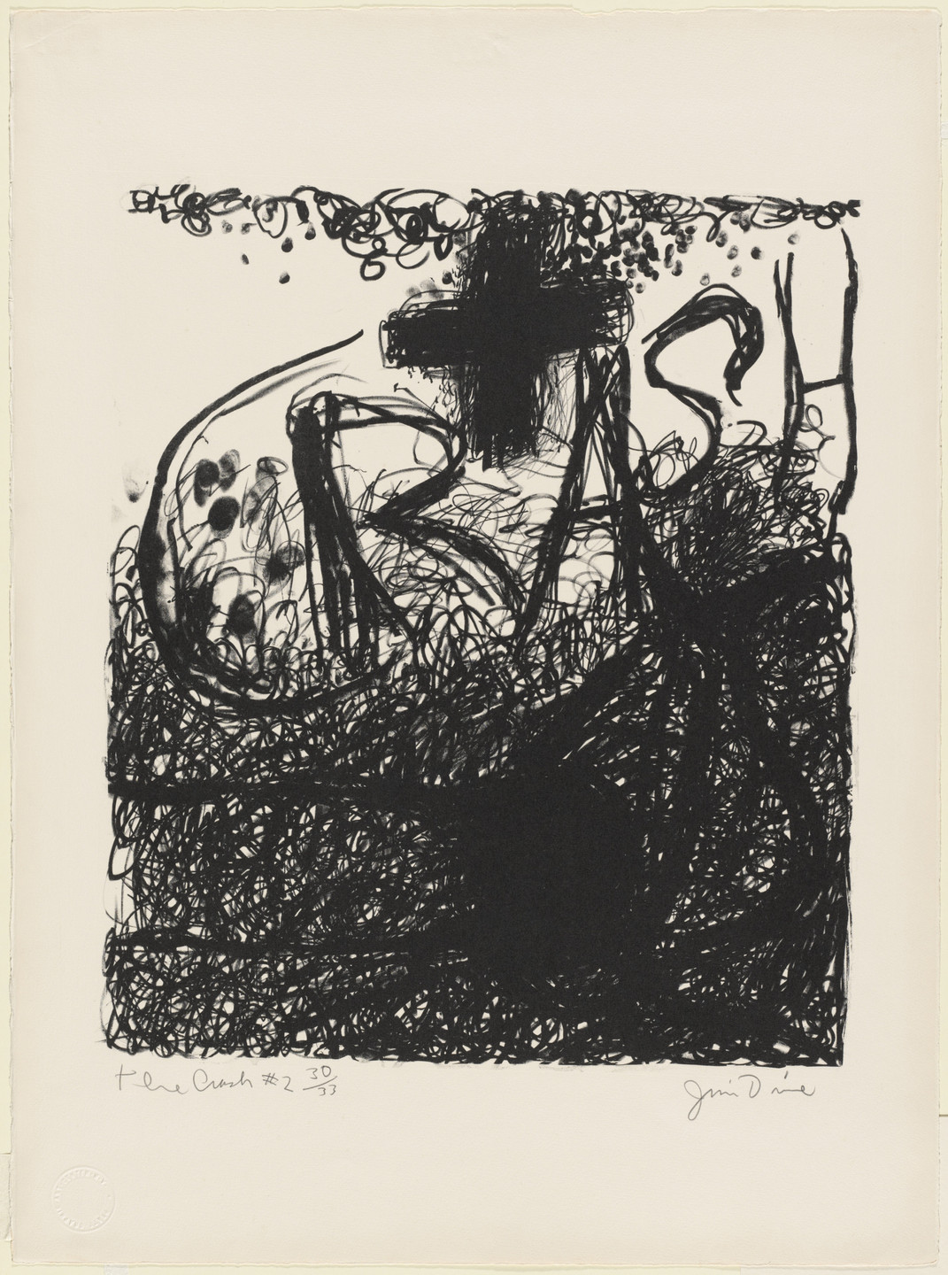 Jim Dine. Car Crash II. 1960