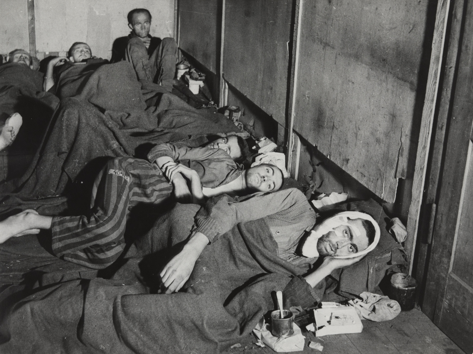 British War Office. "British Overrun Prison Camp at Sandbostel ...