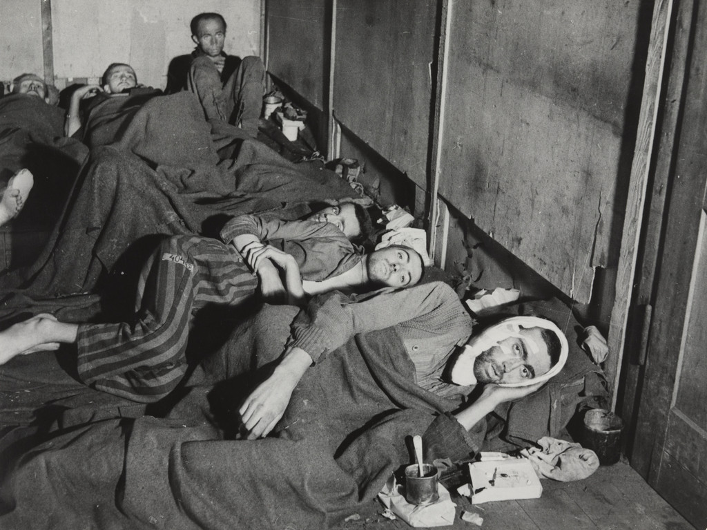 "British Overrun Prison Camp at Sandbostel"