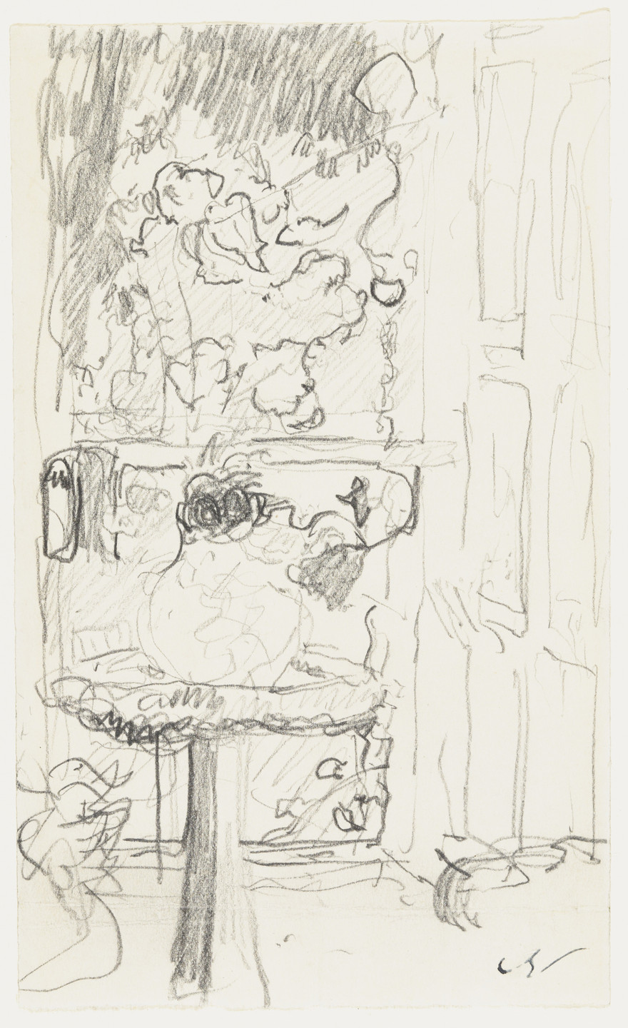 Édouard Vuillard. Vase of Flowers. (n.d.)