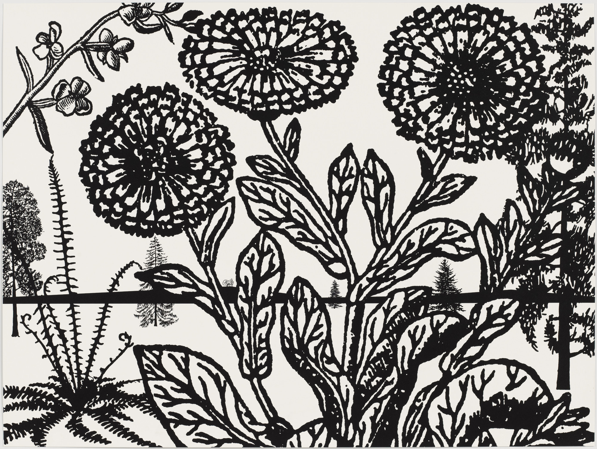 Paul Morrison. Untitled from Black Dahlias. 2002 | MoMA