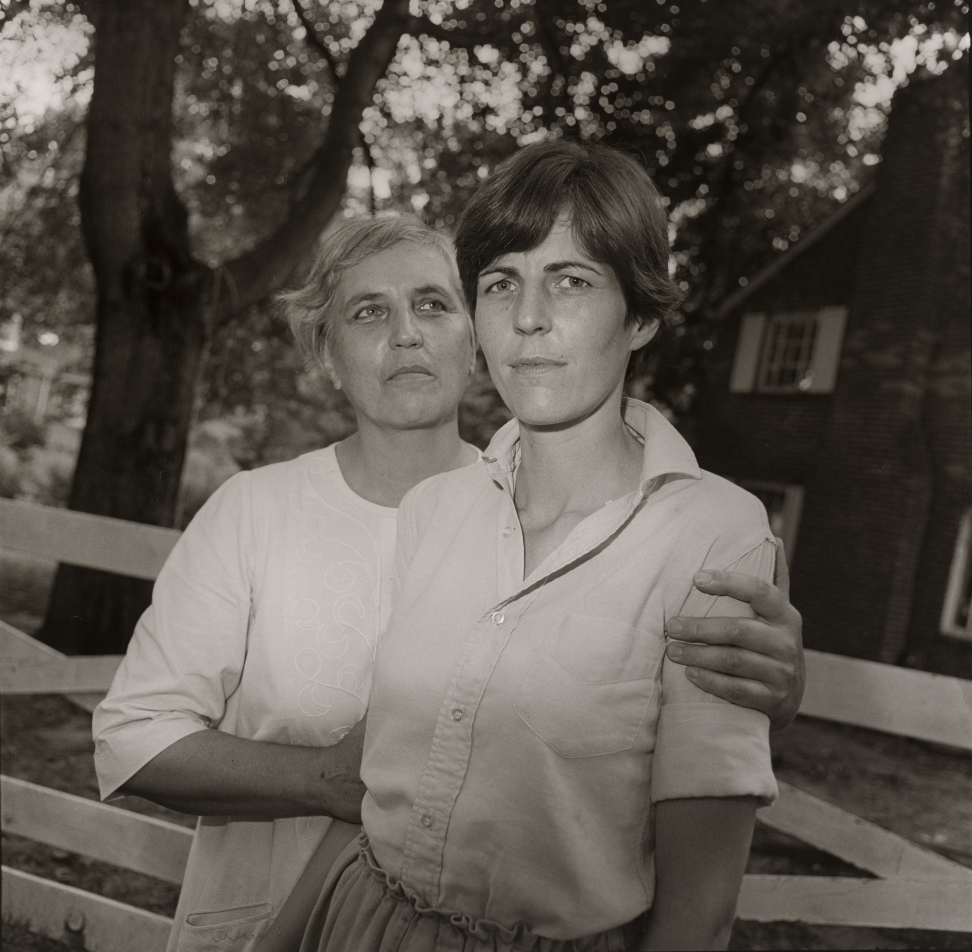 Rosalind Fox Solomon. Christine Sander and Her Mother, Silver Spring, Maryland