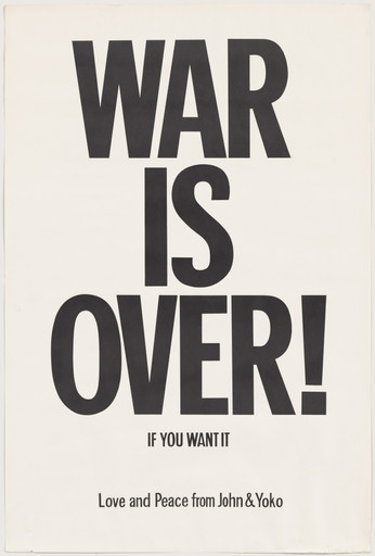 Give peace a chance / Remember Love | MoMA