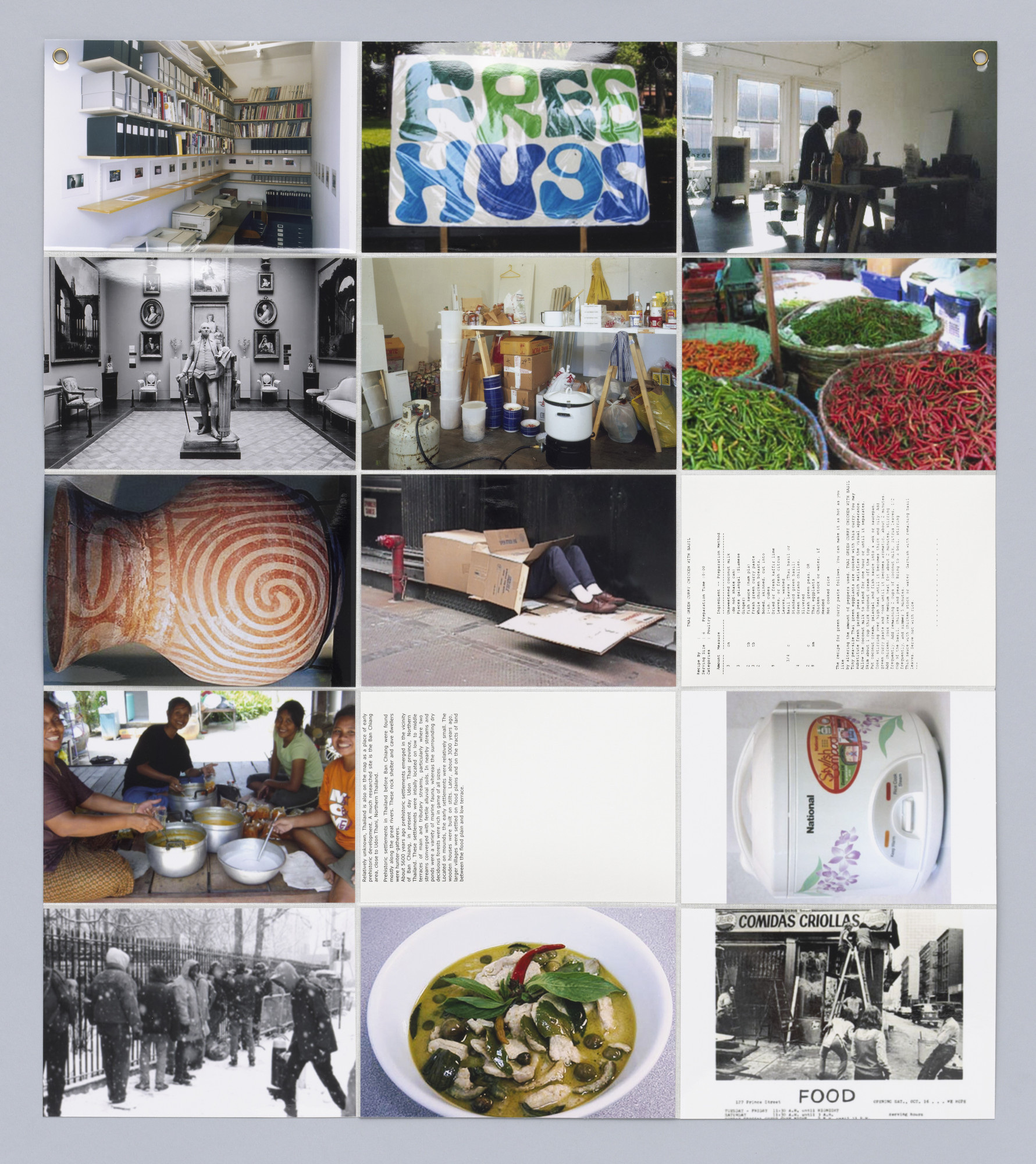 Rirkrit Tiravanija. untitled 2007 (atlas VI) from untitled 1995 - 2007 (atlas I - VI)