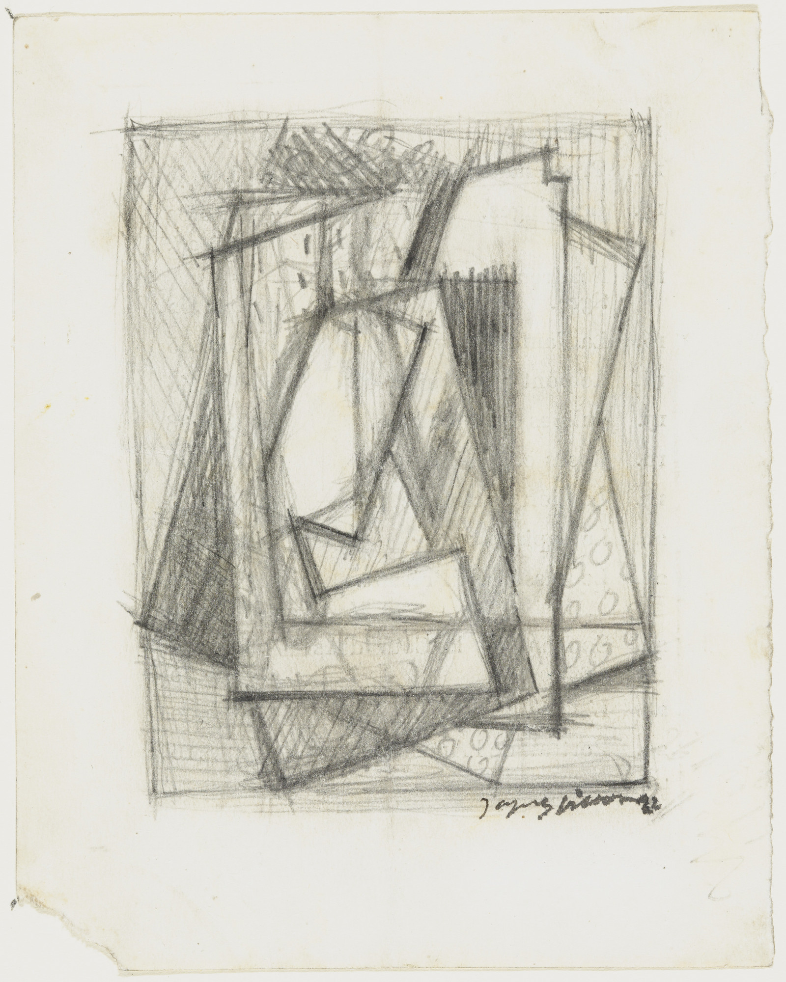 Jacques Villon. Study