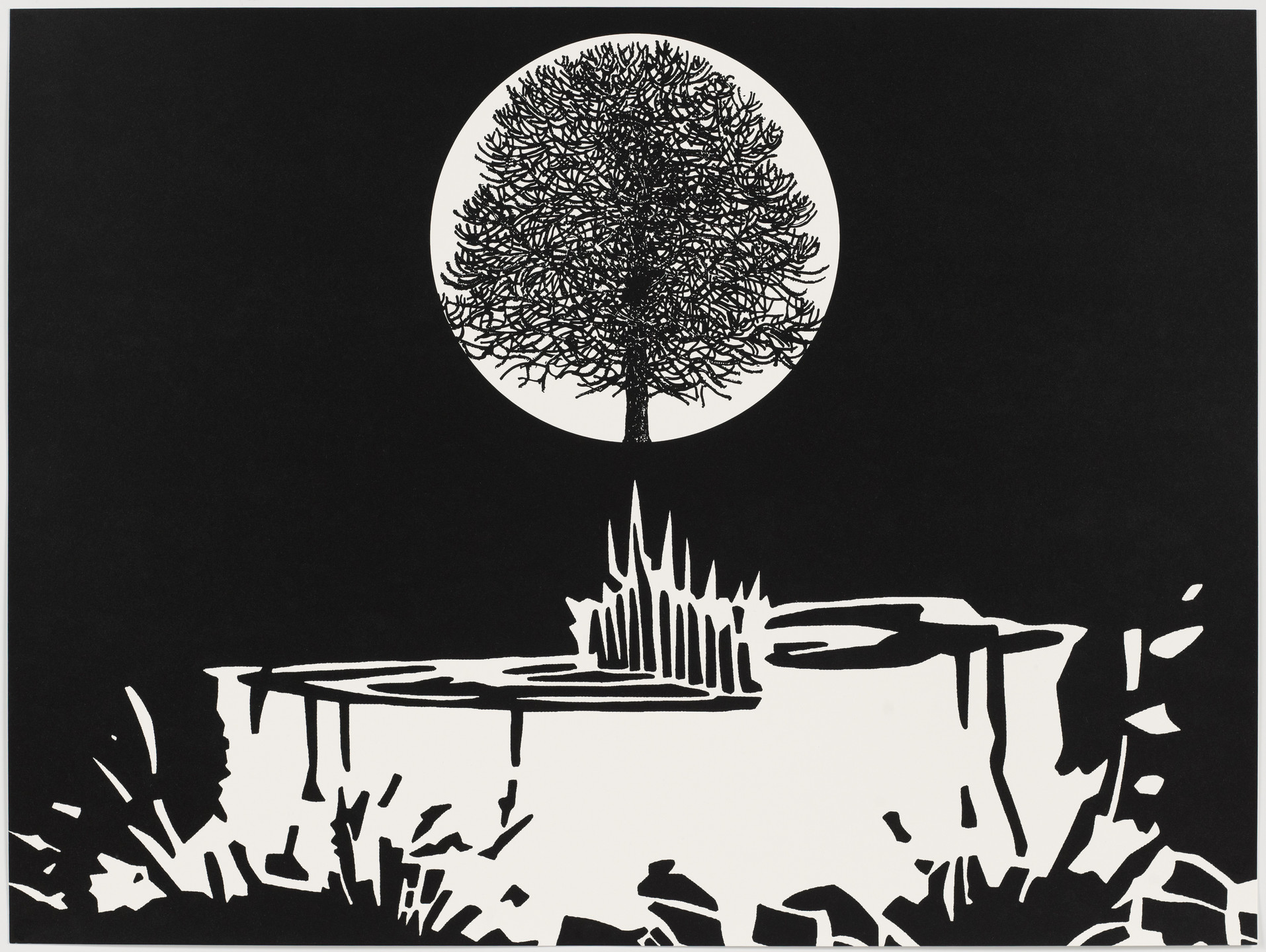 Paul Morrison. Untitled from Black Dahlias. 2002