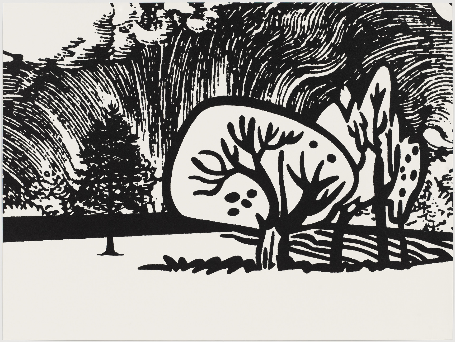 Paul Morrison. Untitled from Black Dahlias. 2002