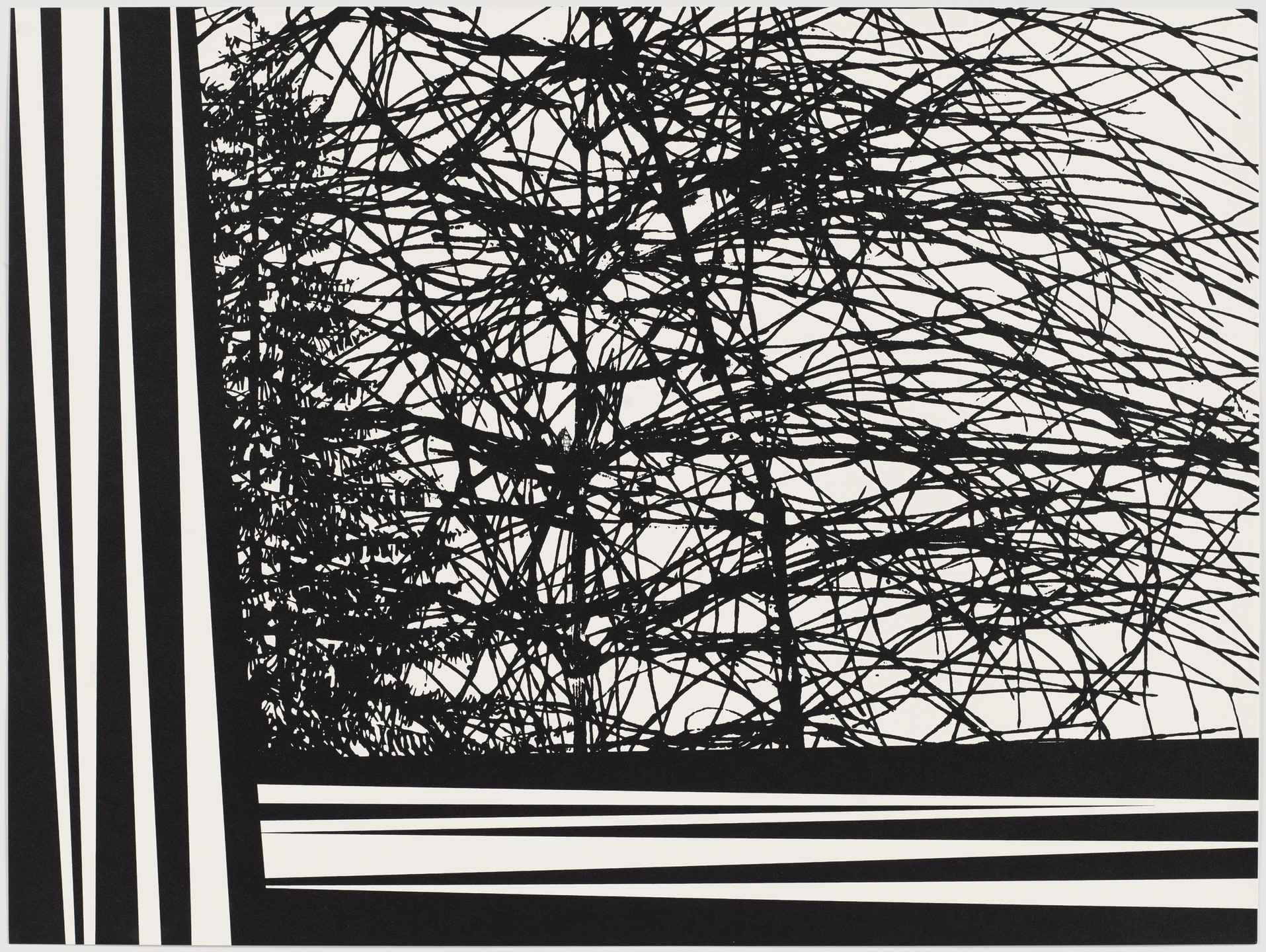 Paul Morrison. Untitled from Black Dahlias. 2002