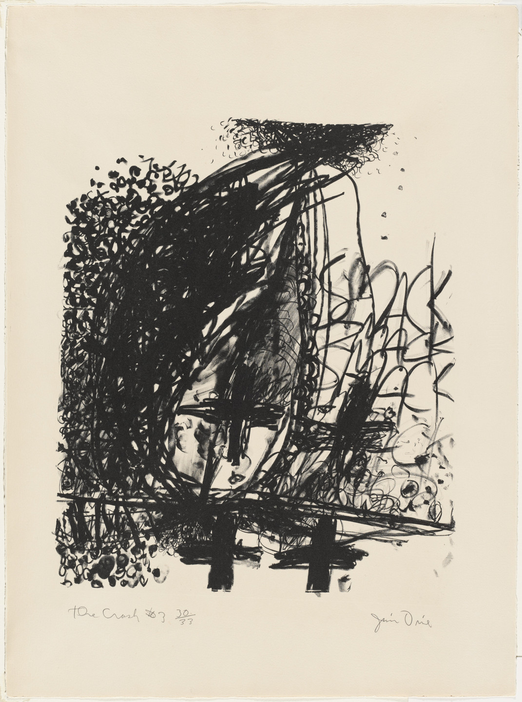Jim Dine. Car Crash III. 1960