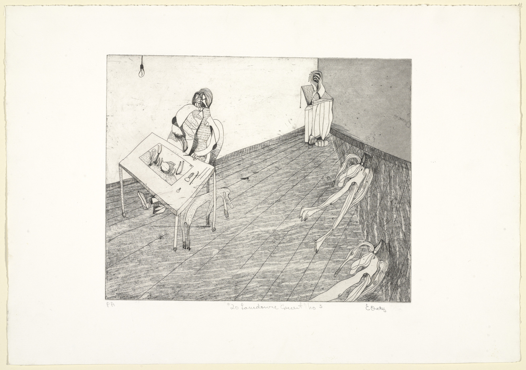 Emilio Ortiz. 20 Lansdowne Crescent #3. (1969)