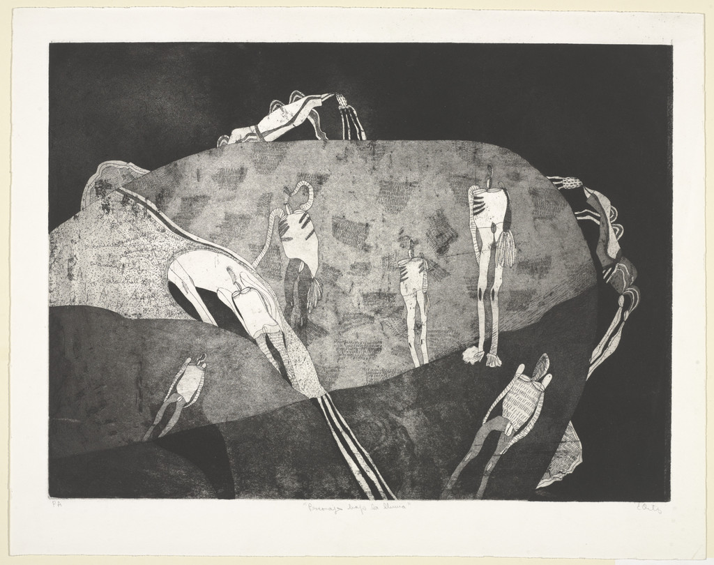 People in the Rain (Personajes bajo la lluvia)