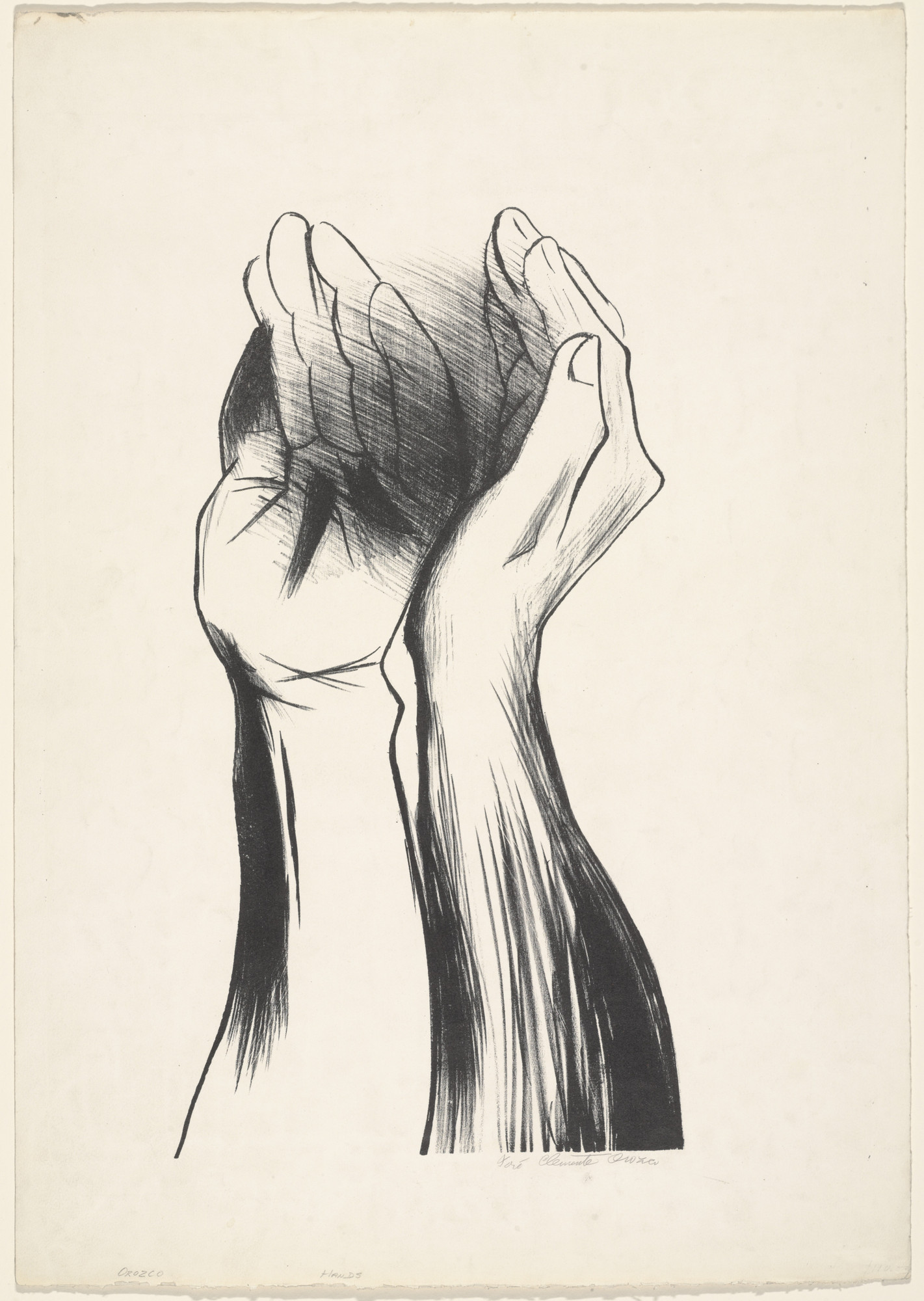 José Clemente Orozco. Hands (Manos)