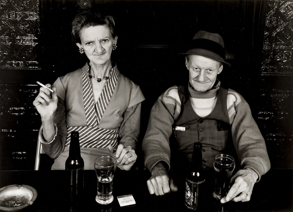 Old Couple at Stengers Cafe