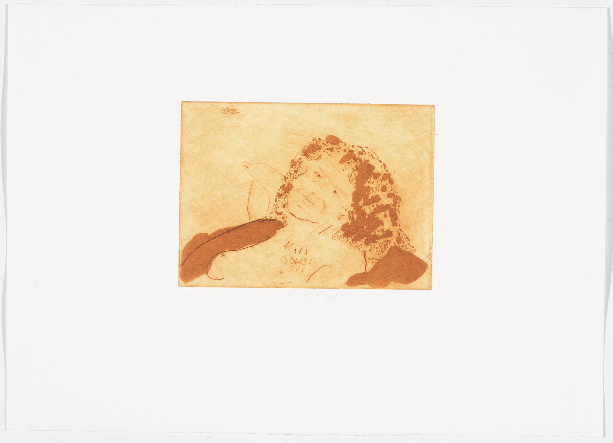 Thomas Schütte. Low Tide Wandering No. 20 (Wattwanderung No. 20) from Low Tide Wandering (Wattwanderung)