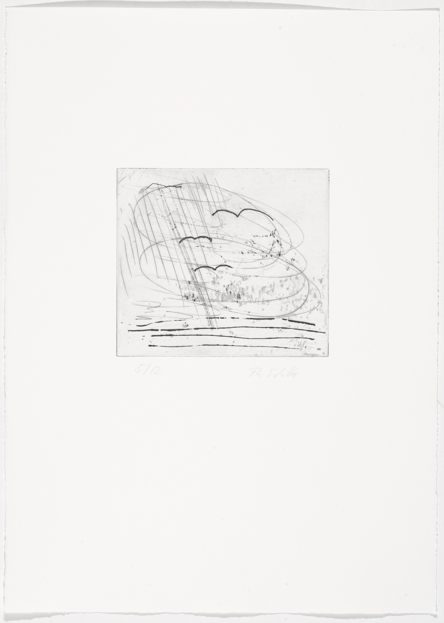 Thomas Schütte. Low Tide Wandering No. 32 (Wattwanderung No. 32) from Low Tide Wandering (Wattwanderung)