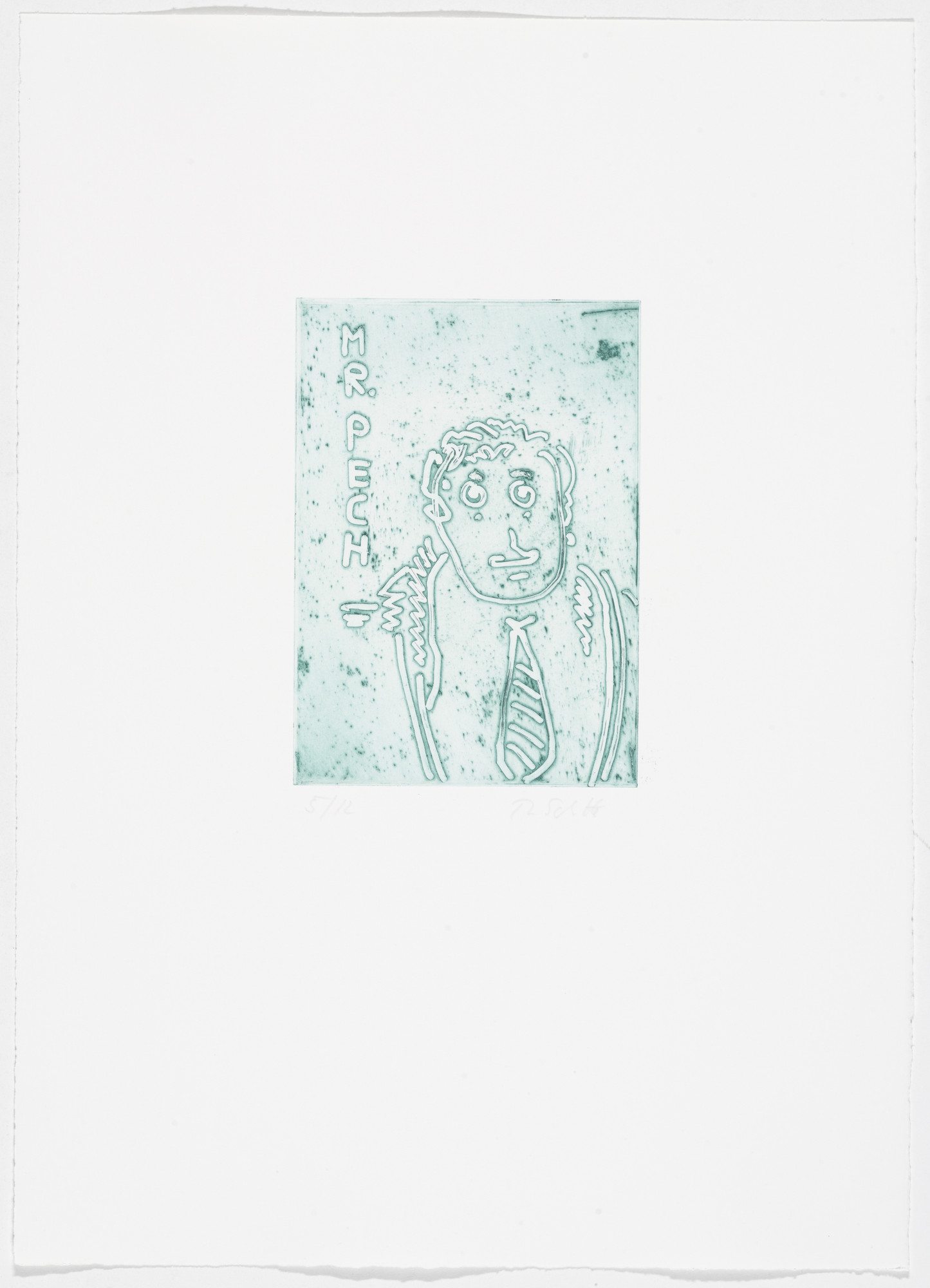 Thomas Schütte. Low Tide Wandering No. 74 (Wattwanderung No. 74) from Low Tide Wandering (Wattwanderung)