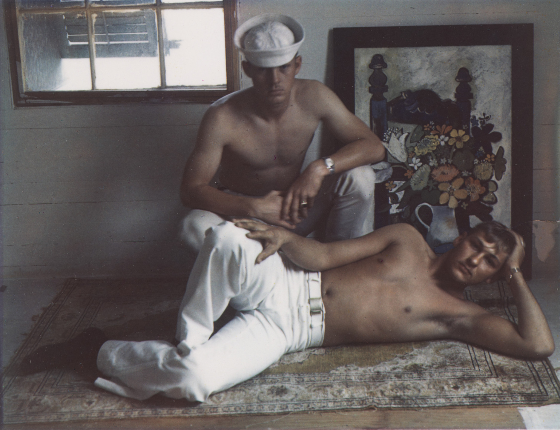 Marie Cosindas. Sailors, Key West. 1966