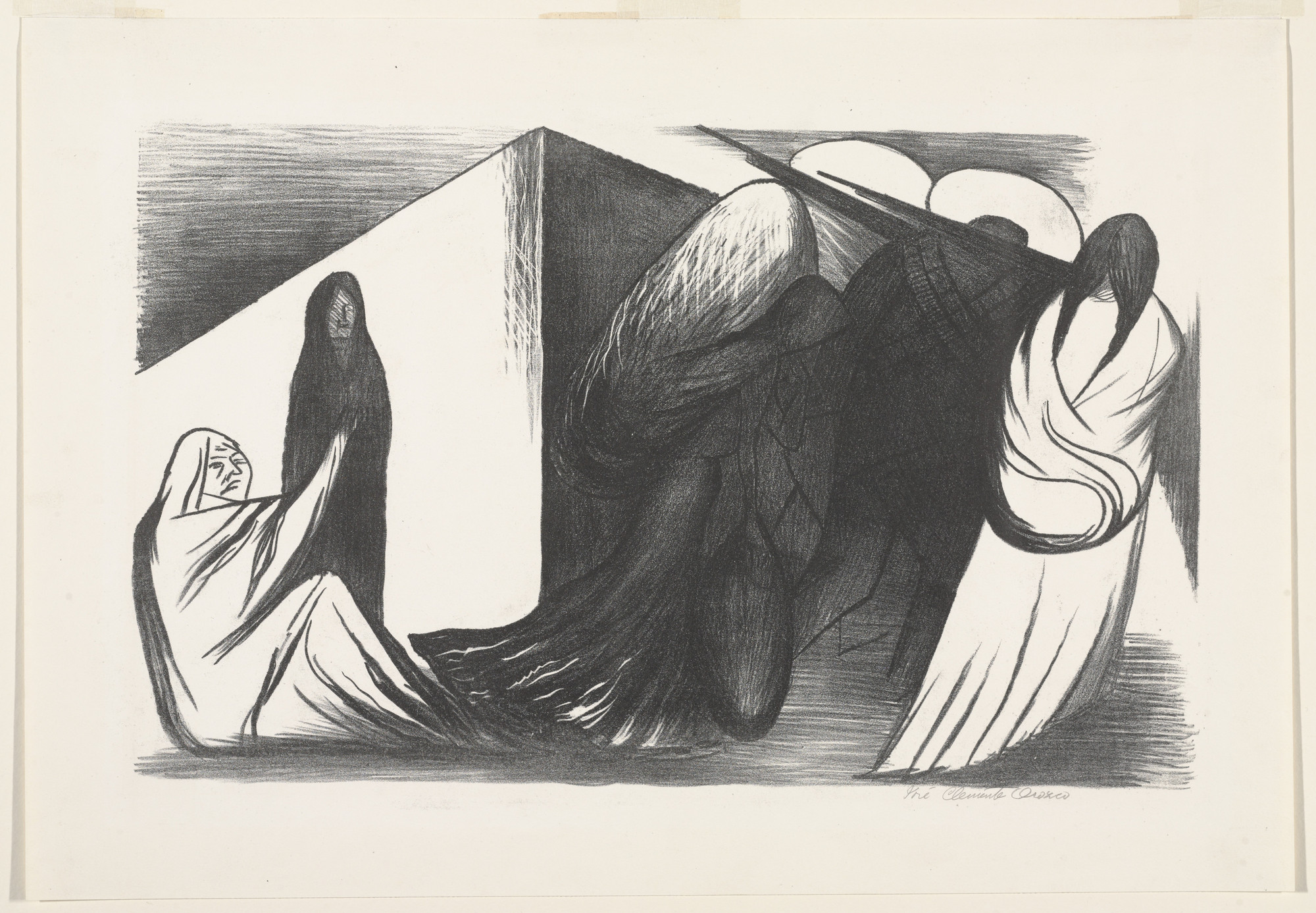José Clemente Orozco. Marching Women
