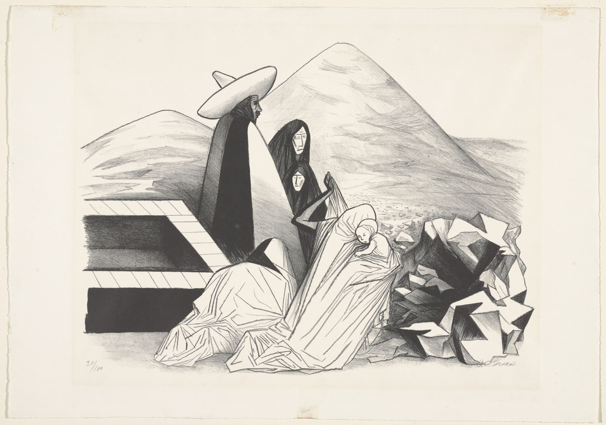 José Clemente Orozco. Mexican Landscape