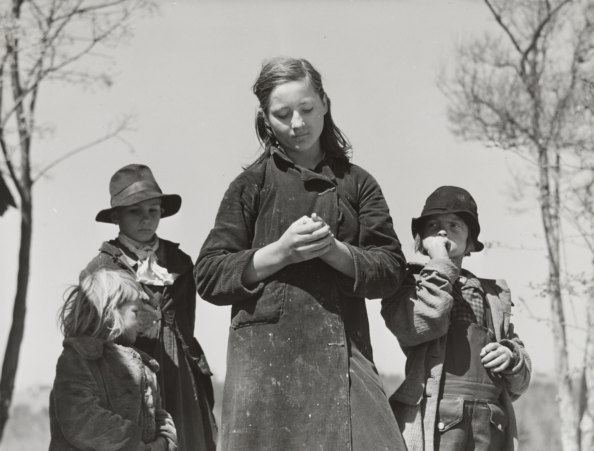 Jack Delano. Children of Squatter Family Preparing to Move, South Carolina. 1941