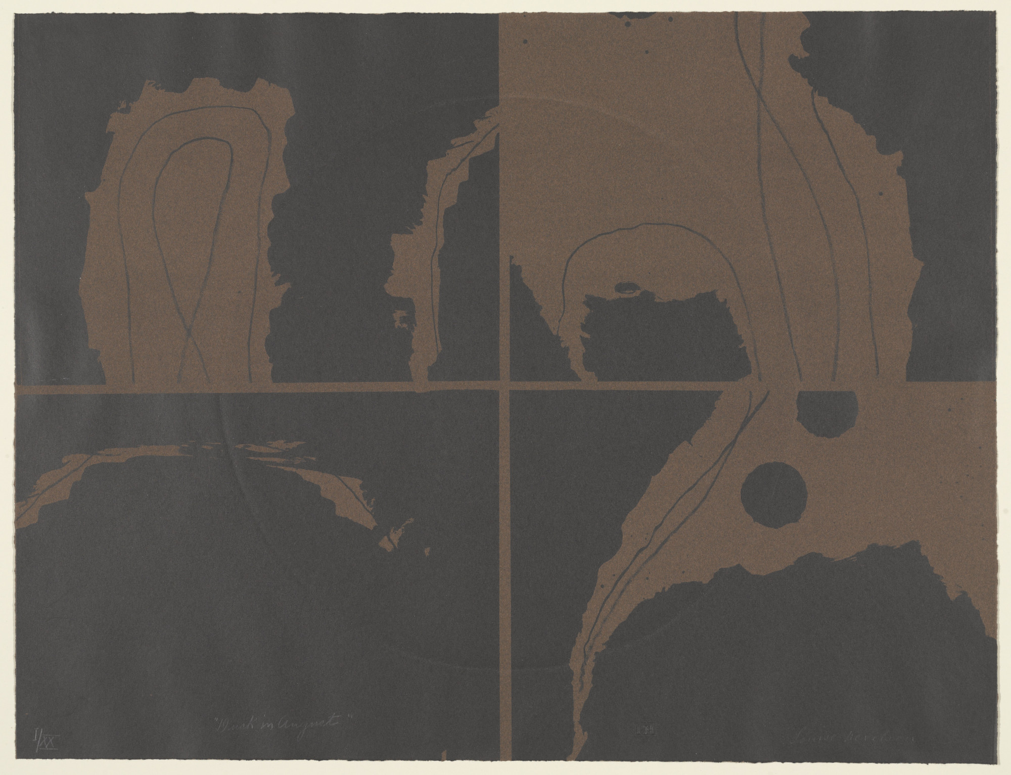 Louise Nevelson. Dusk in August from 9