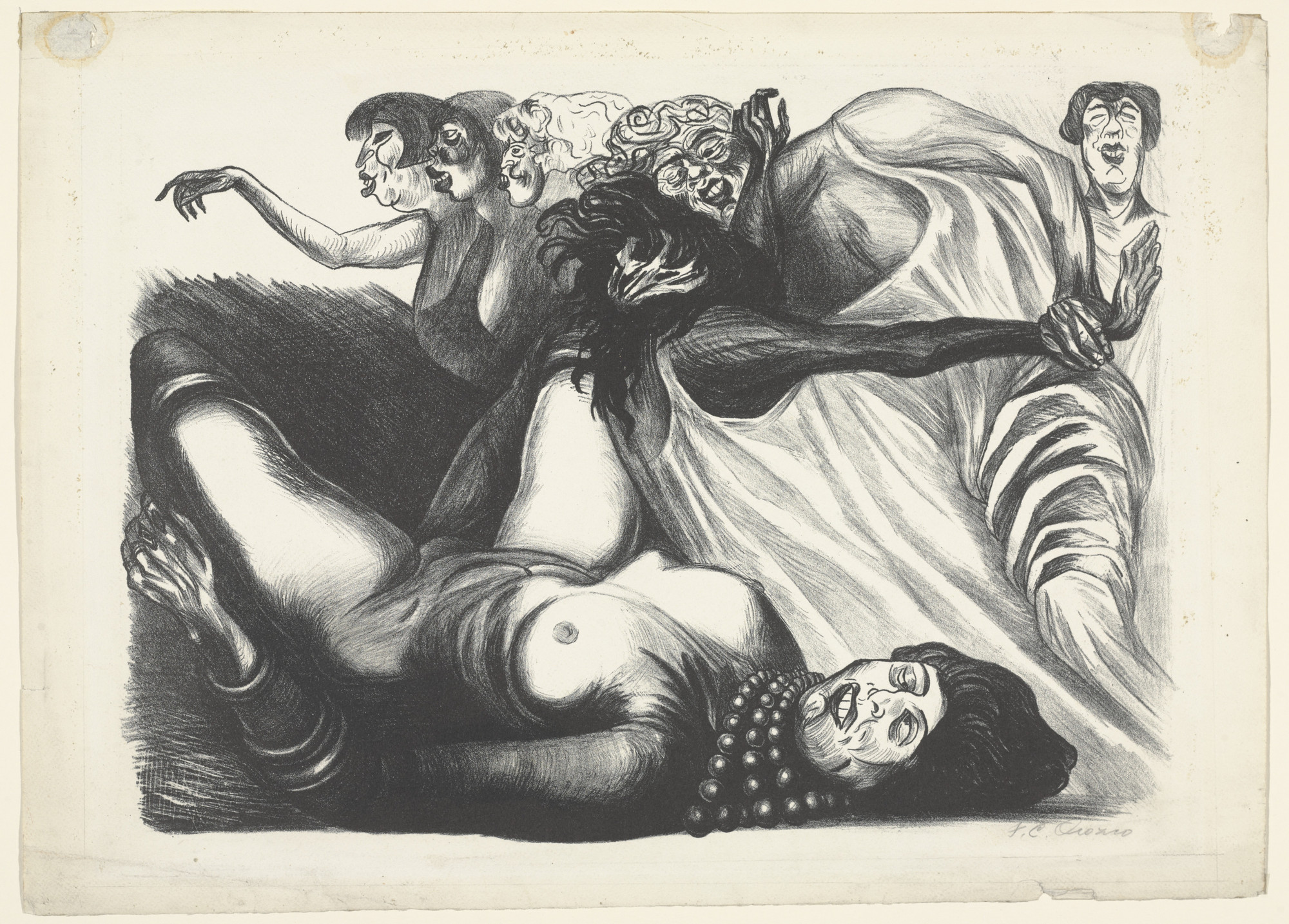 José Clemente Orozco. Dead Woman