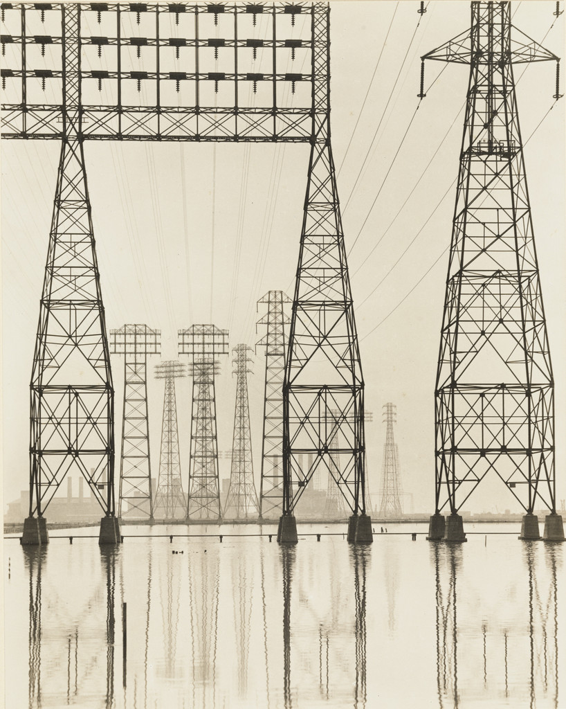 Untitled (Southern California Edison Plant at Long Beach), Towers