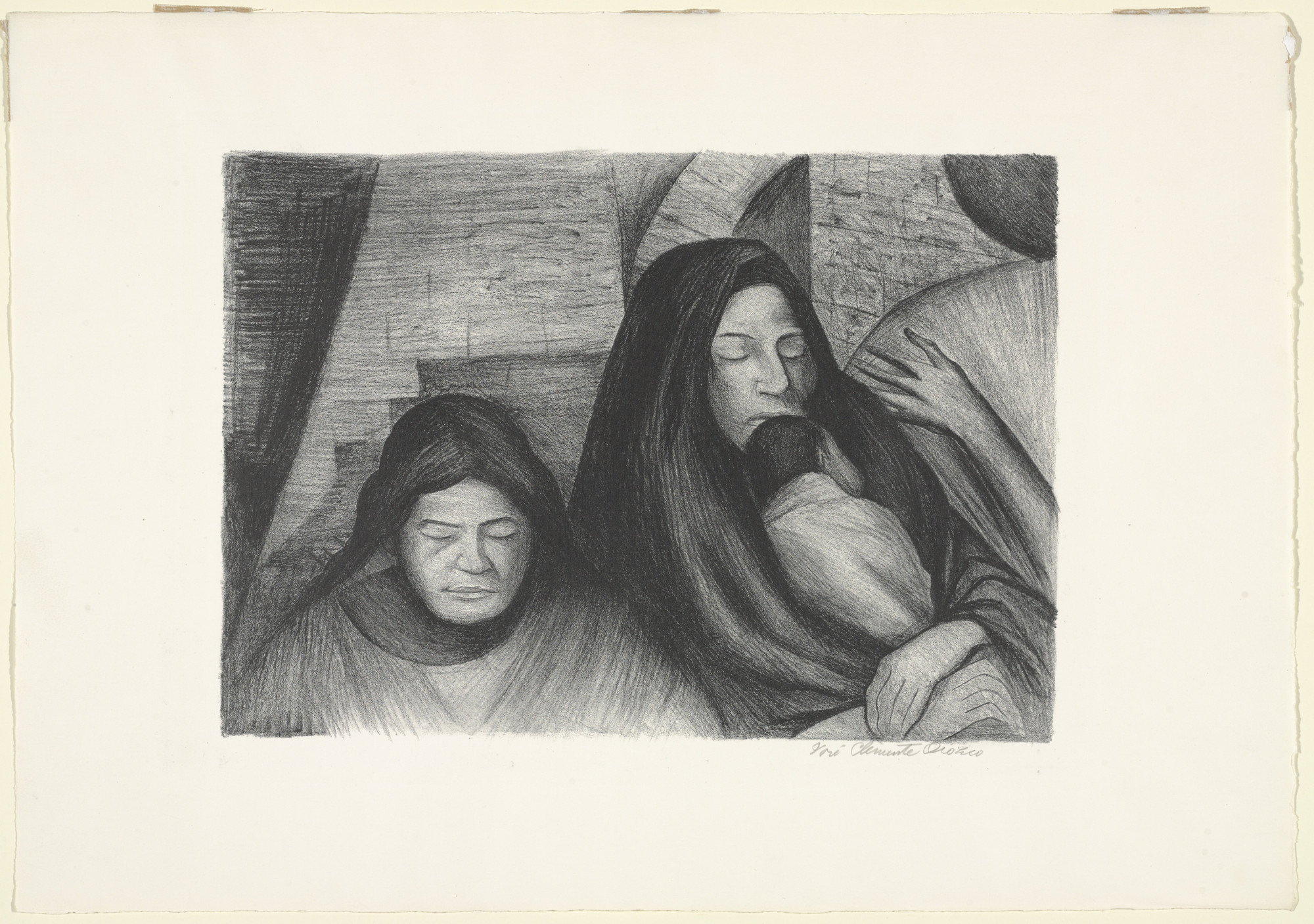 José Clemente Orozco. Three Generations ( Tres generaciones )