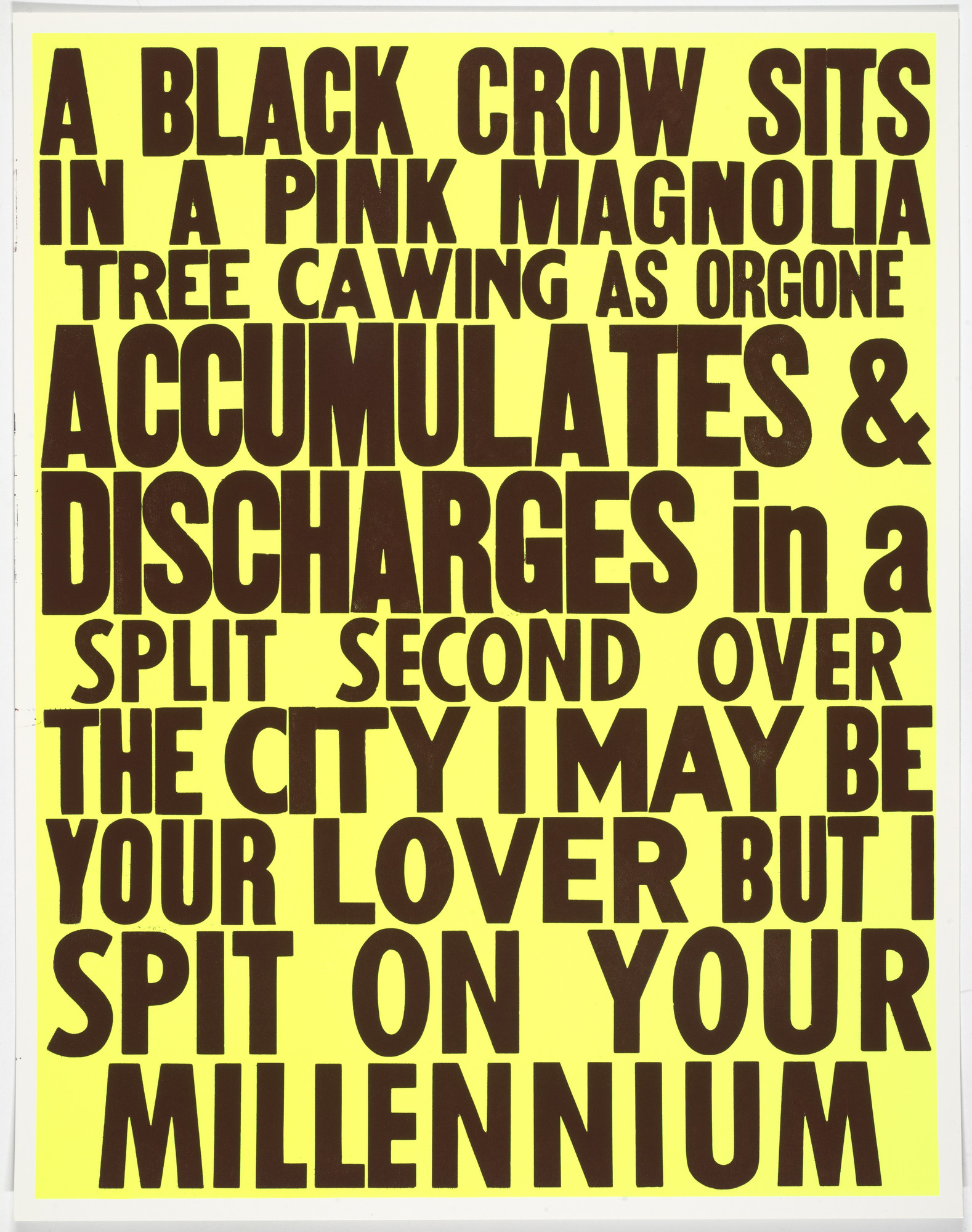 Daniel Joseph Martinez. Untitled from If Only God Had Invented Coca Cola, Sooner! Or, The Death of My Pet Monkey