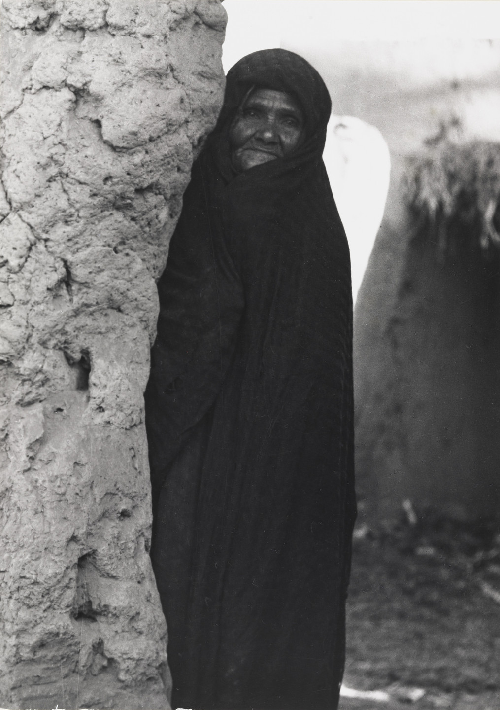 Dorothea Lange. Old Woman, Egypt. 1963