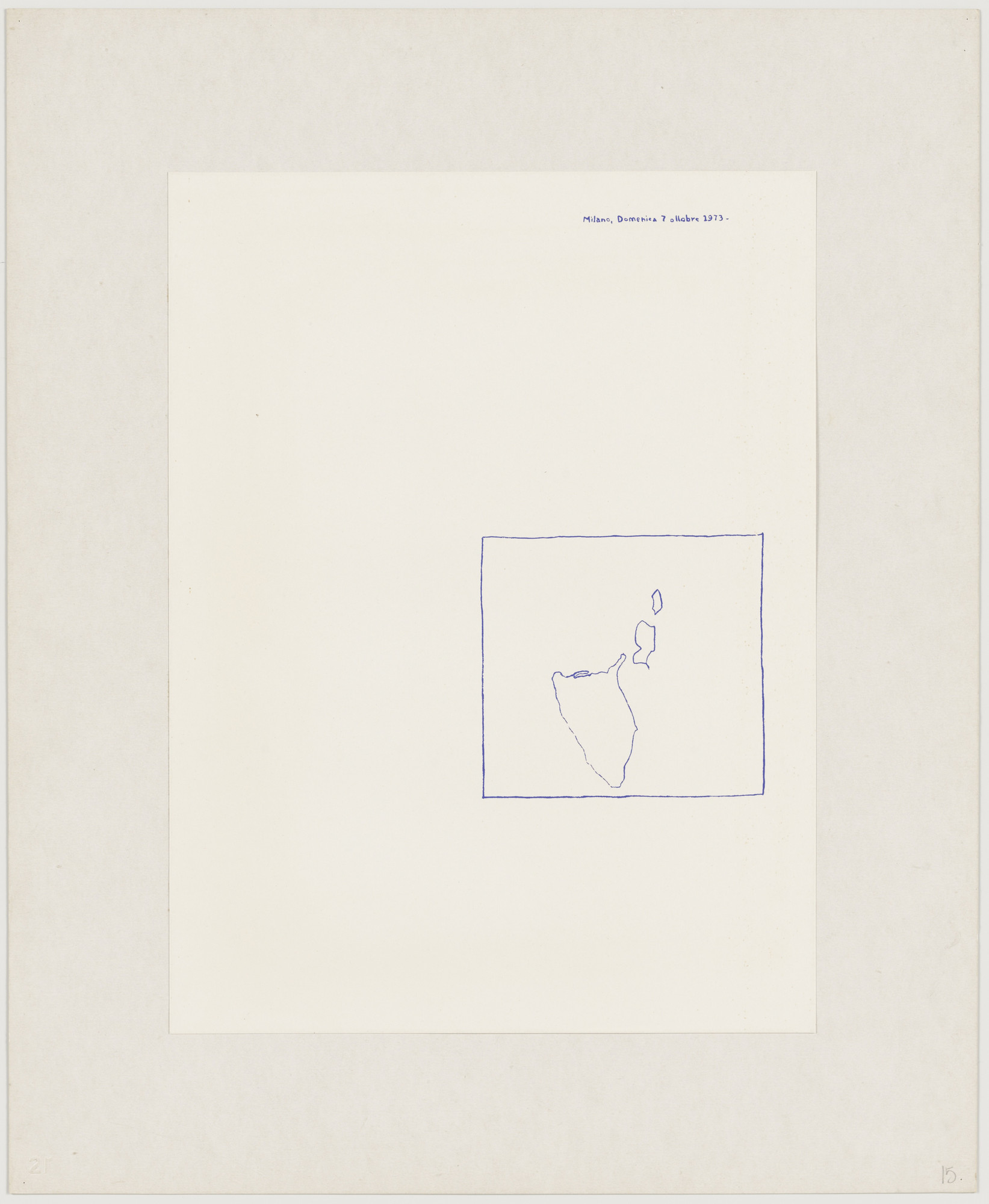 Alighiero Boetti. Territori Occupati from Insicuro Noncurante