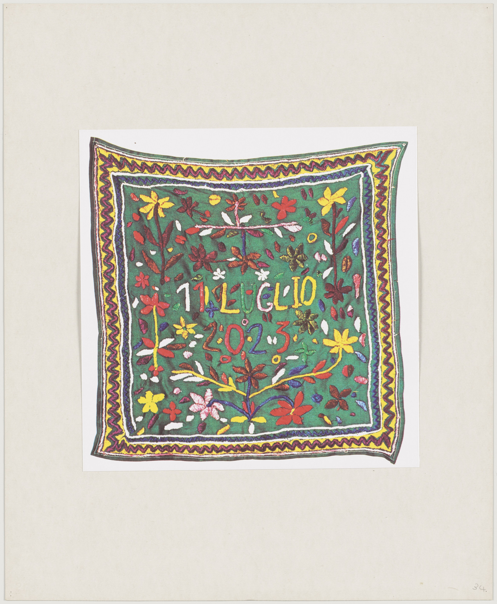 Alighiero Boetti. 11 Luglio 2023 from Insicuro Noncurante