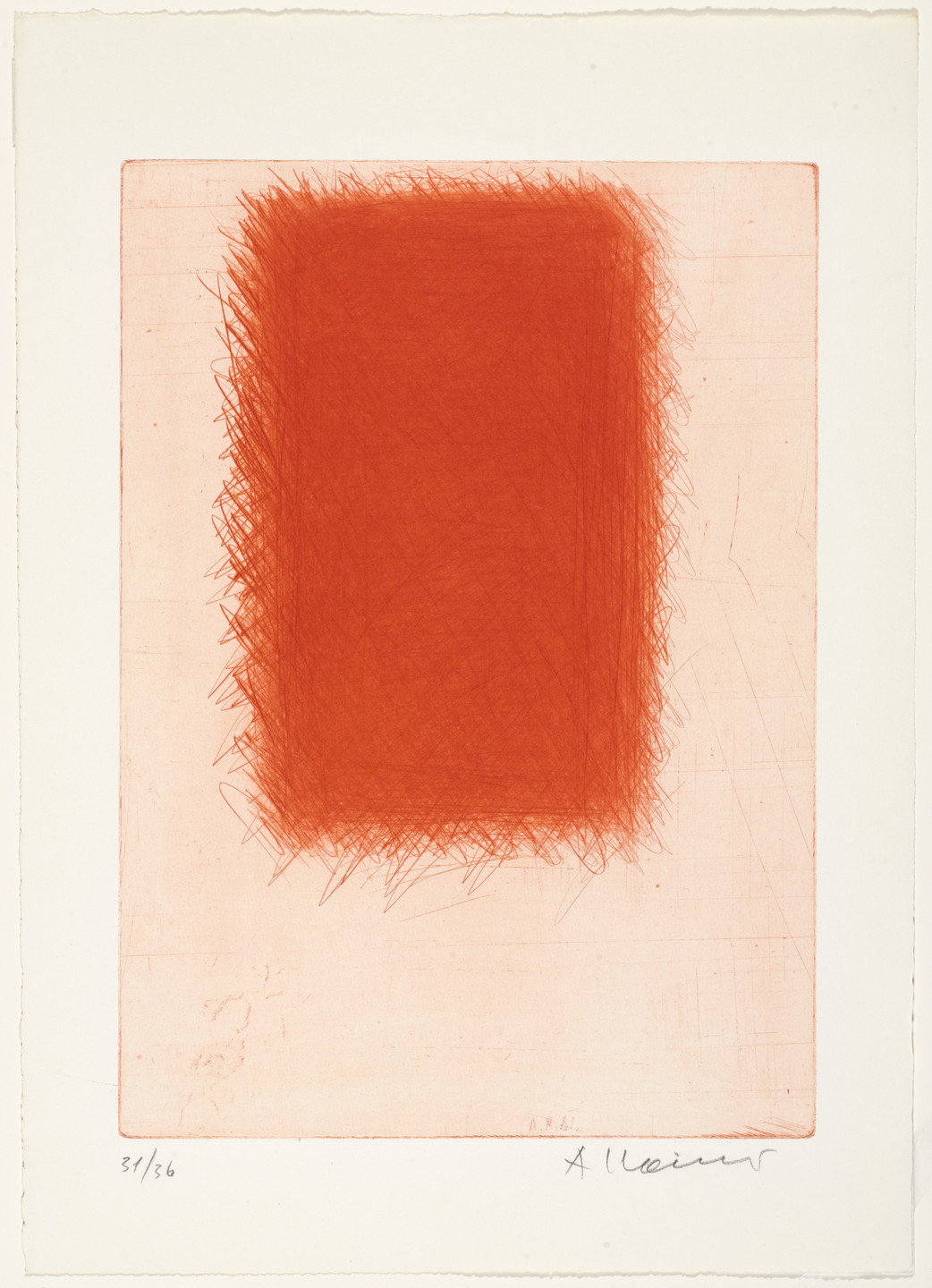 Arnulf Rainer. Window (Fenster). (1961)