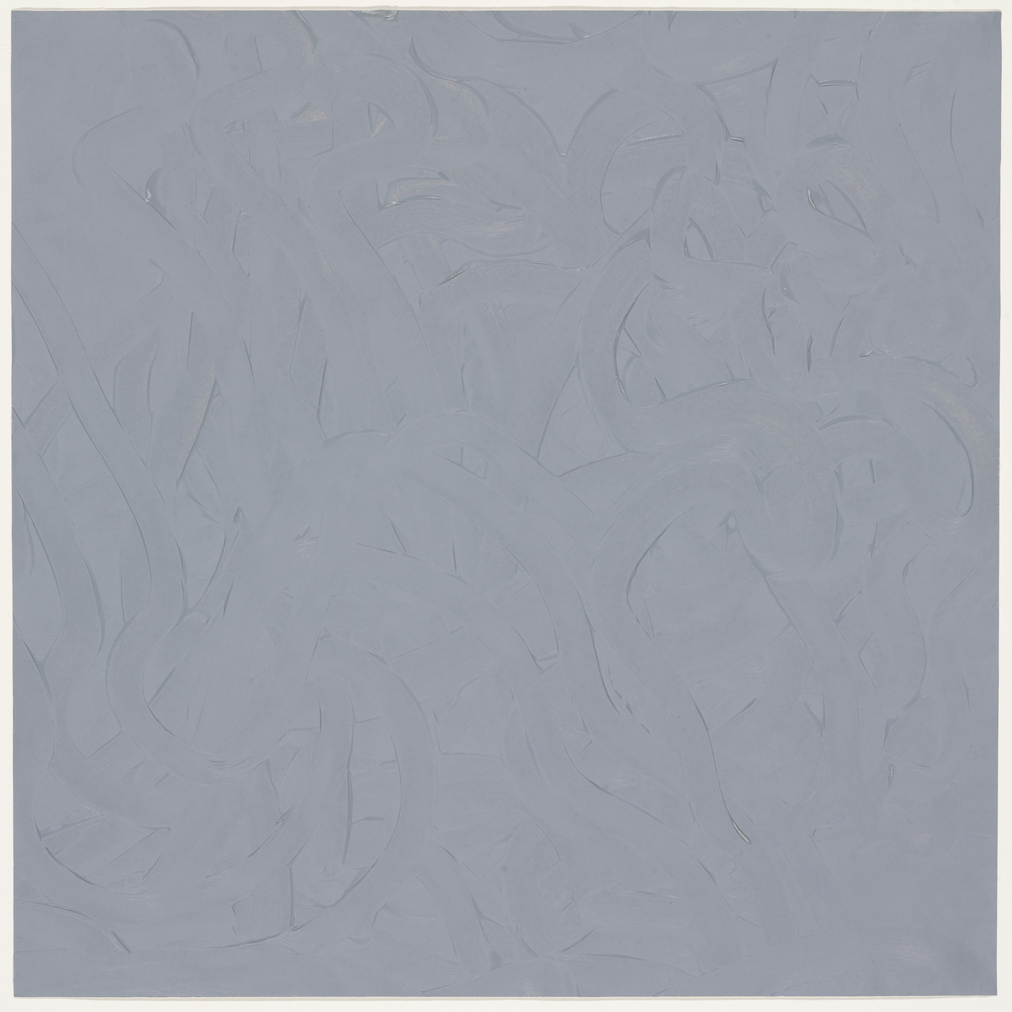 Gerhard Richter. Inpainting (Grey) (Vermalung [grau])