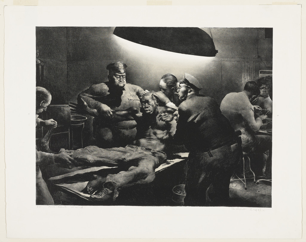Accident Ward, Robert Riggs, 1911