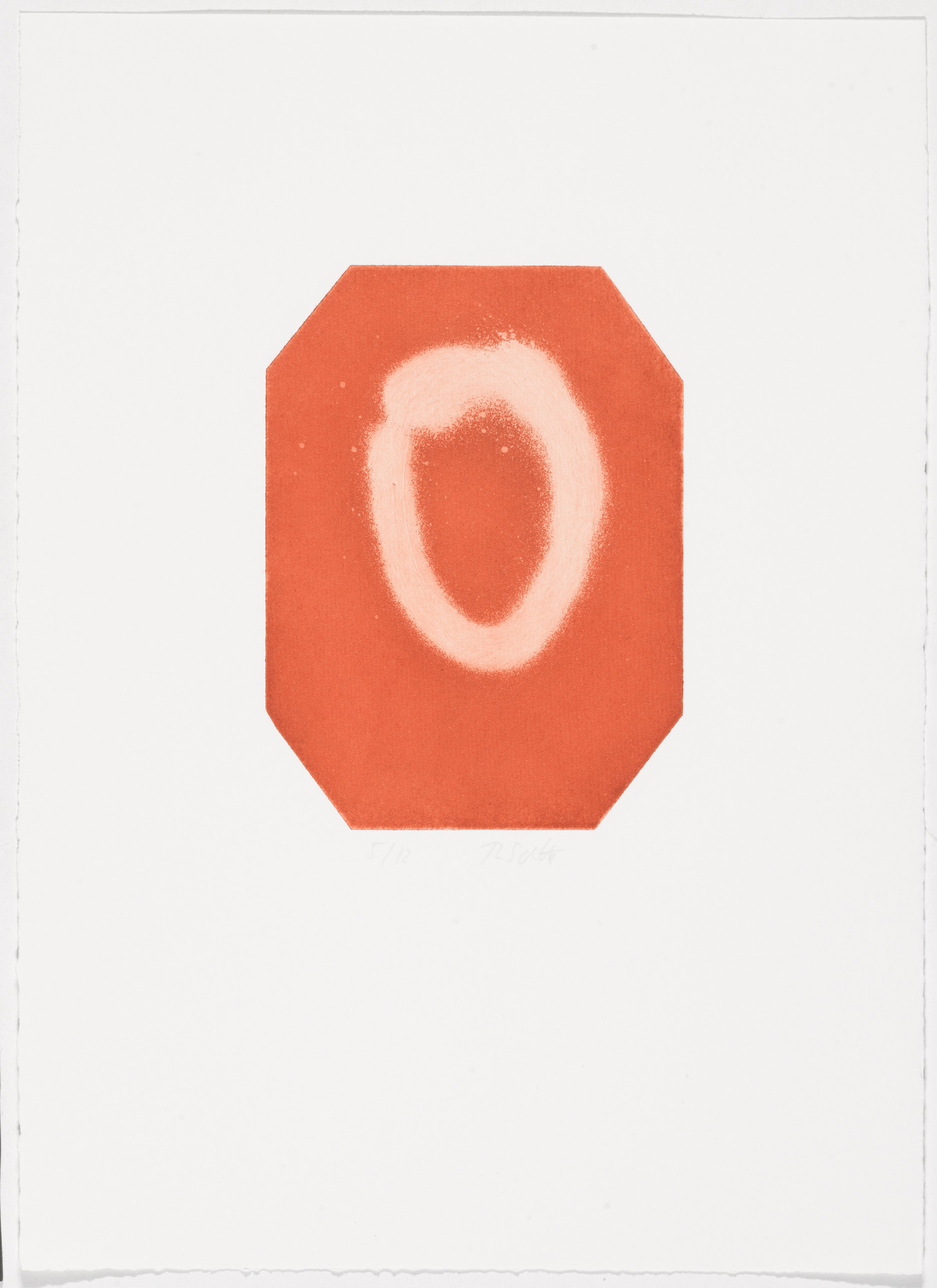 Thomas Schütte. Low Tide Wandering No. 124 (Wattwanderung No. 124) from Low Tide Wandering (Wattwanderung)