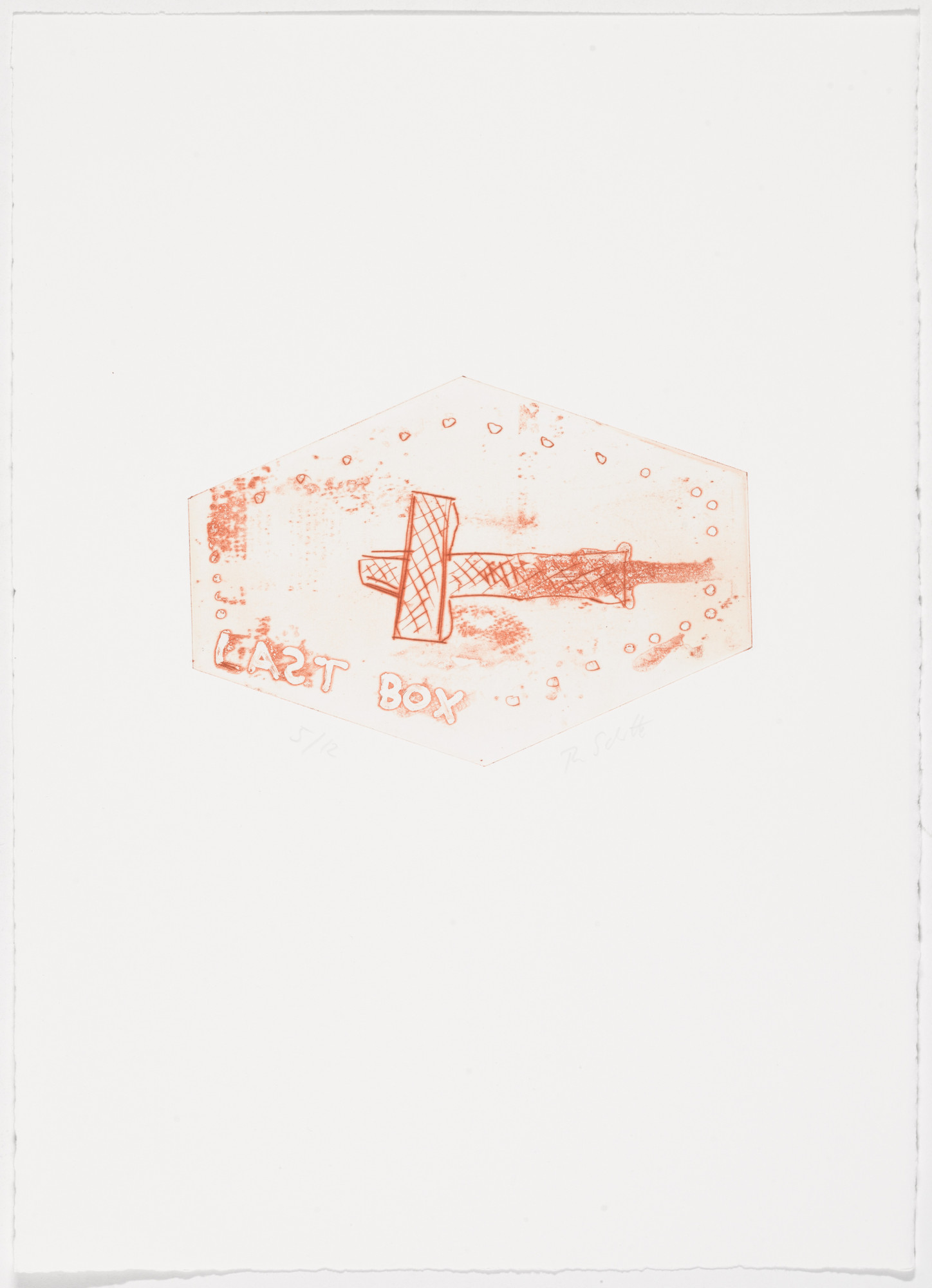 Thomas Schütte. Low Tide Wandering No. 132 (Wattwanderung No. 132) from Low Tide Wandering (Wattwanderung)